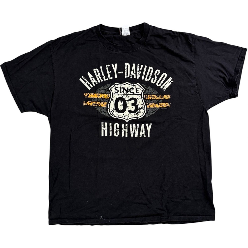 Texas Harley-Davidson Highway Since 03 T Shirt XL Biker motorcycle Streetwear